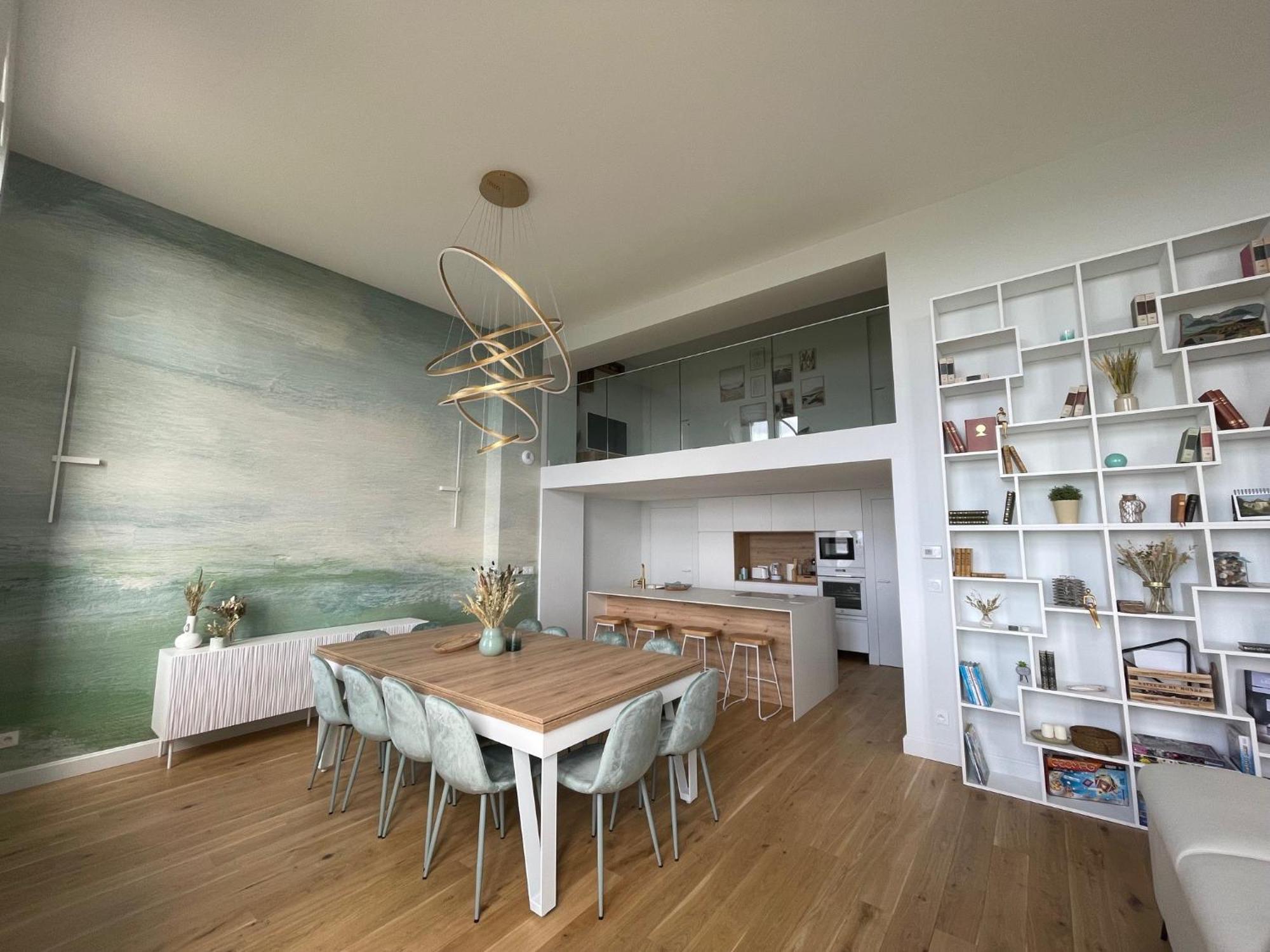 Face Pieds Dans L'eau Duplex 4 155 M2 8-12 Personnes Berck